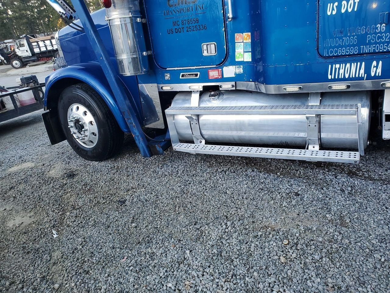 Cleaned Blue Truck